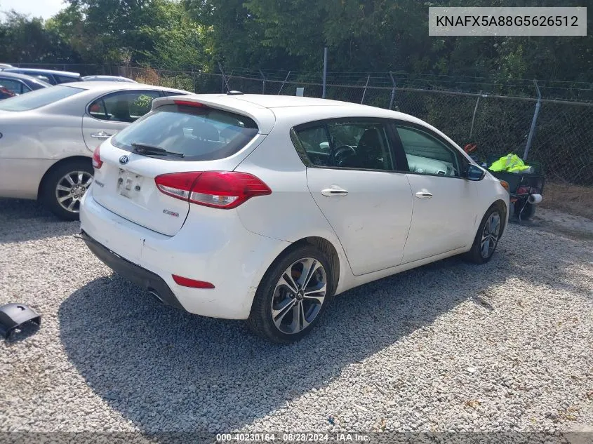 KNAFX5A88G5626512 2016 Kia Forte Ex