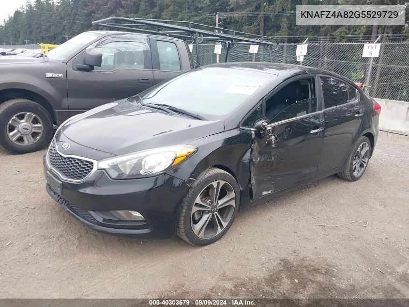 KNAFZ4A82G5529729 2016 Kia Forte Ex