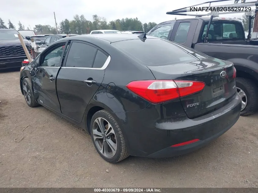 KNAFZ4A82G5529729 2016 Kia Forte Ex