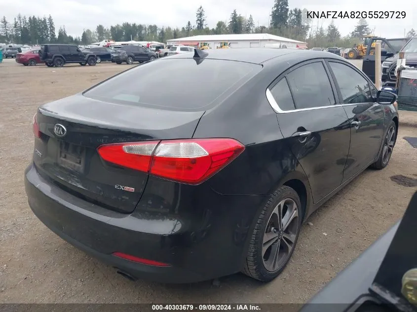 KNAFZ4A82G5529729 2016 Kia Forte Ex