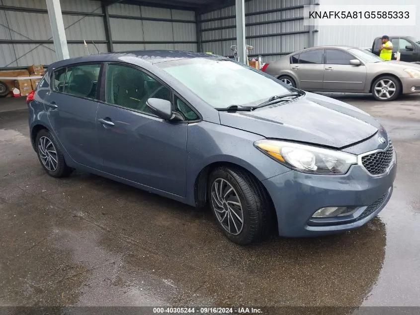 2016 Kia Forte Lx VIN: KNAFK5A81G5585333 Lot: 40305244