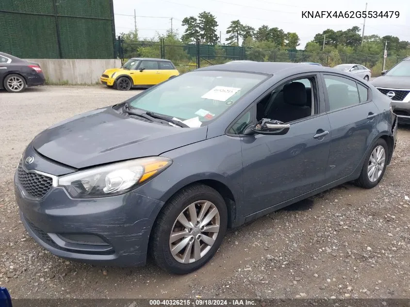 KNAFX4A62G5534479 2016 Kia Forte Lx