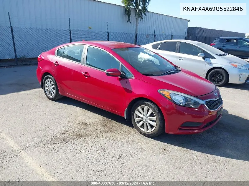 KNAFX4A69G5522846 2016 Kia Forte Lx