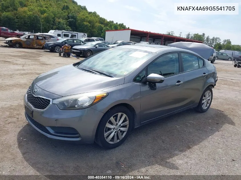 KNAFX4A69G5541705 2016 Kia Forte Lx