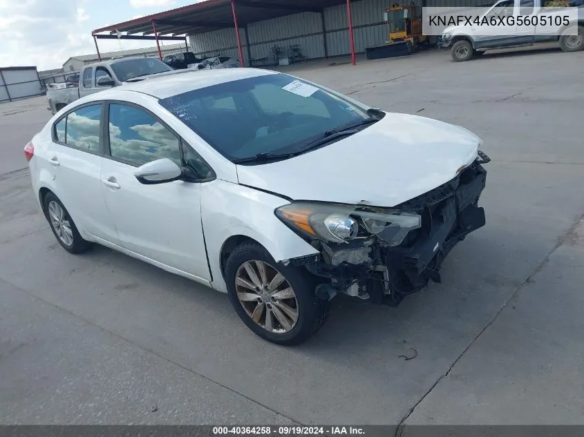 KNAFX4A6XG5605105 2016 Kia Forte Lx