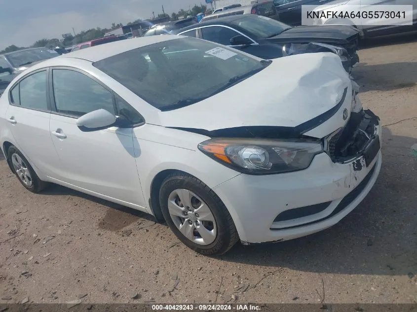 KNAFK4A64G5573041 2016 Kia Forte Lx