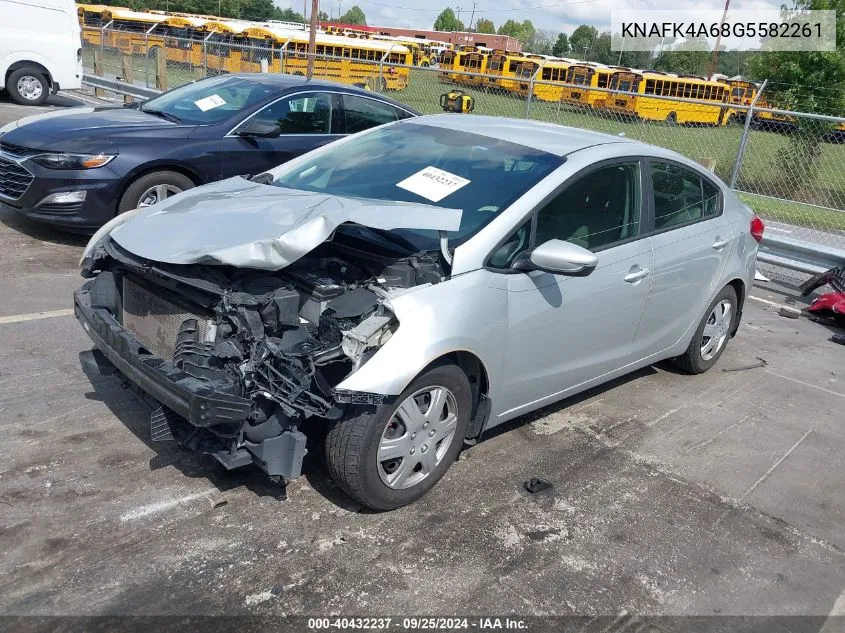 KNAFK4A68G5582261 2016 Kia Forte Lx