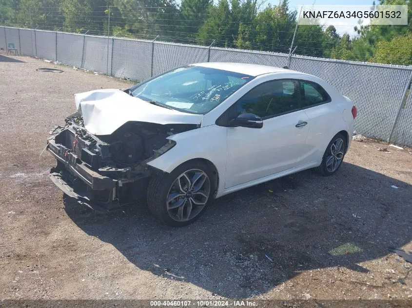 KNAFZ6A34G5601532 2016 Kia Forte Koup Sx