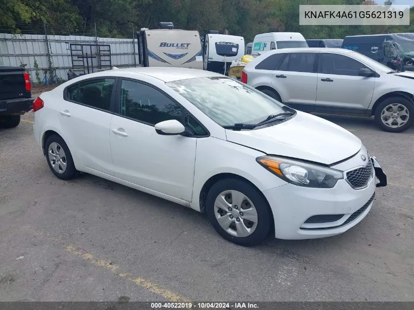 KNAFK4A61G5621319 2016 Kia Forte Lx