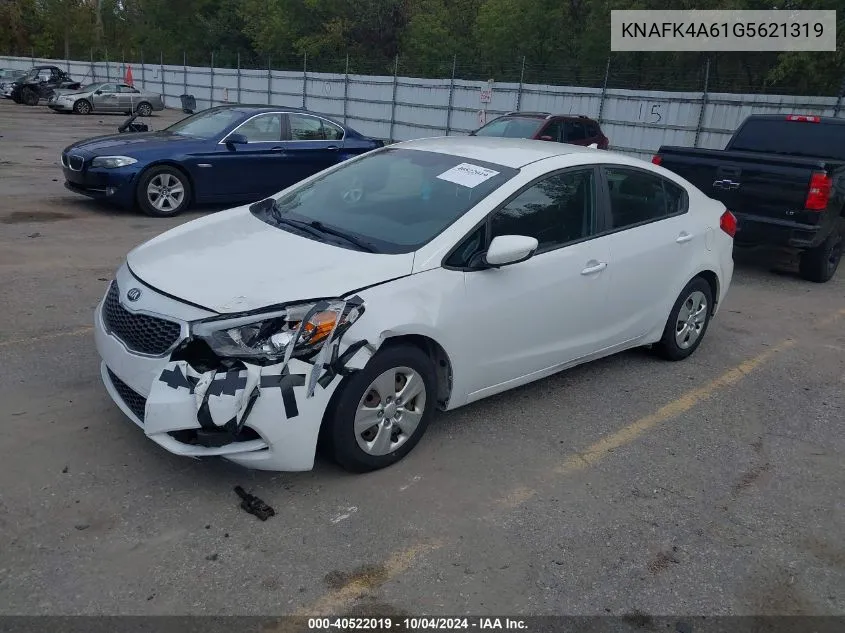 KNAFK4A61G5621319 2016 Kia Forte Lx