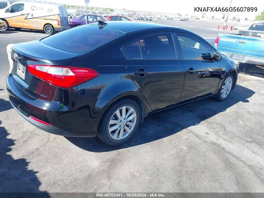 2016 Kia Forte Lx VIN: KNAFX4A66G5607899 Lot: 40703341