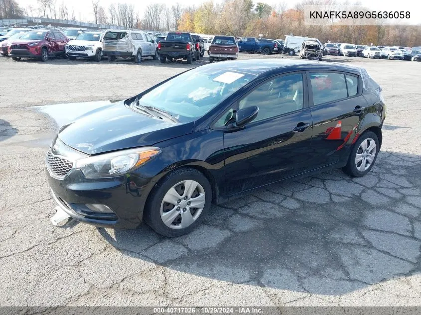 2016 Kia Forte Lx VIN: KNAFK5A89G5636058 Lot: 40717026