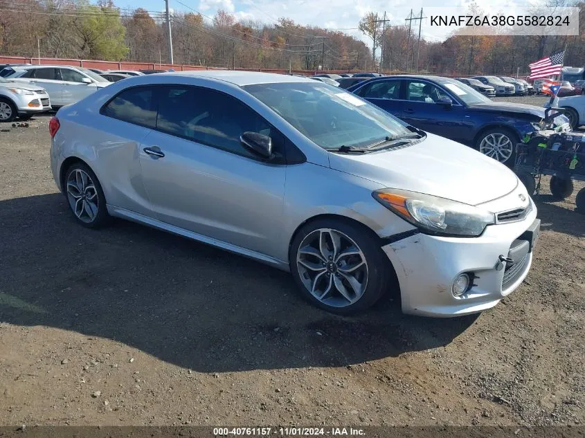 2016 Kia Forte Koup Sx VIN: KNAFZ6A38G5582824 Lot: 40761157