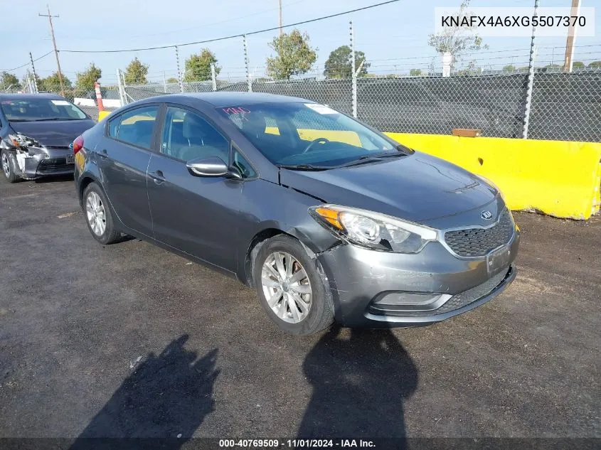 2016 Kia Forte Lx VIN: KNAFX4A6XG5507370 Lot: 40769509