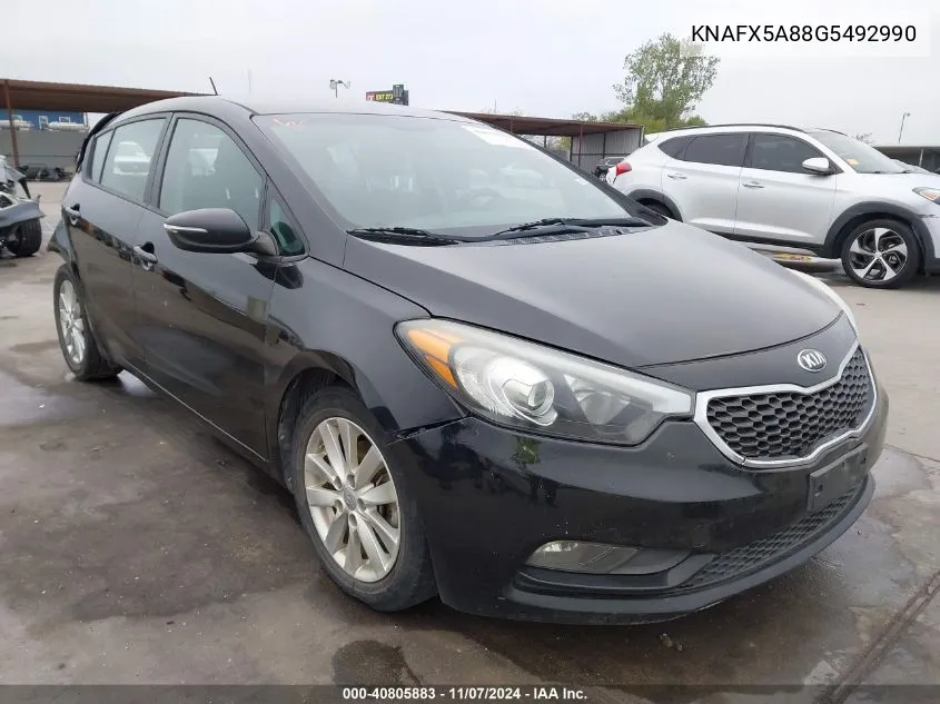 2016 Kia Forte Lx VIN: KNAFX5A88G5492990 Lot: 40805883