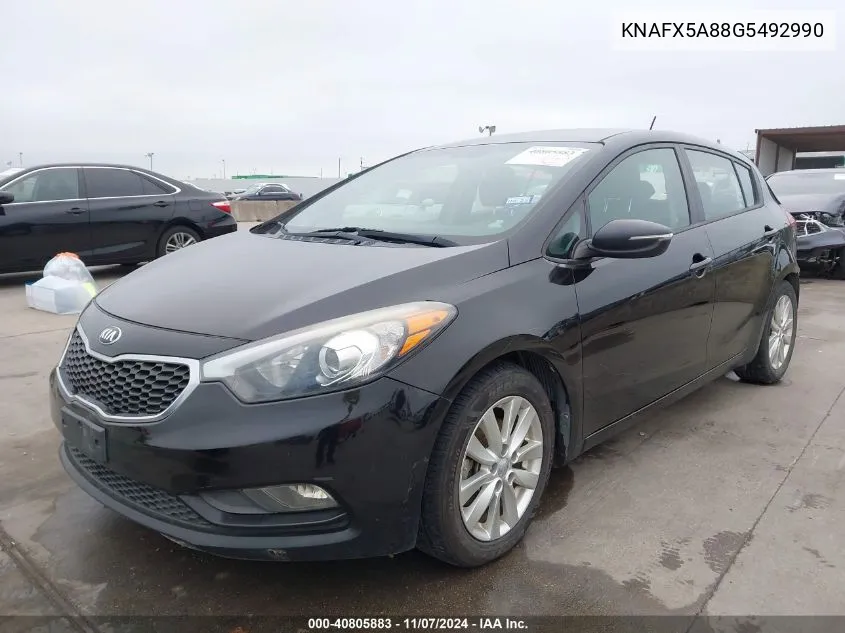 2016 Kia Forte Lx VIN: KNAFX5A88G5492990 Lot: 40805883