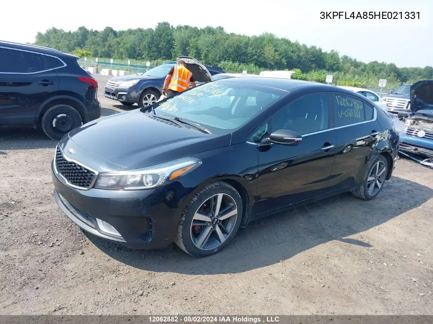 2017 Kia Forte VIN: 3KPFL4A85HE021331 Lot: 12062882