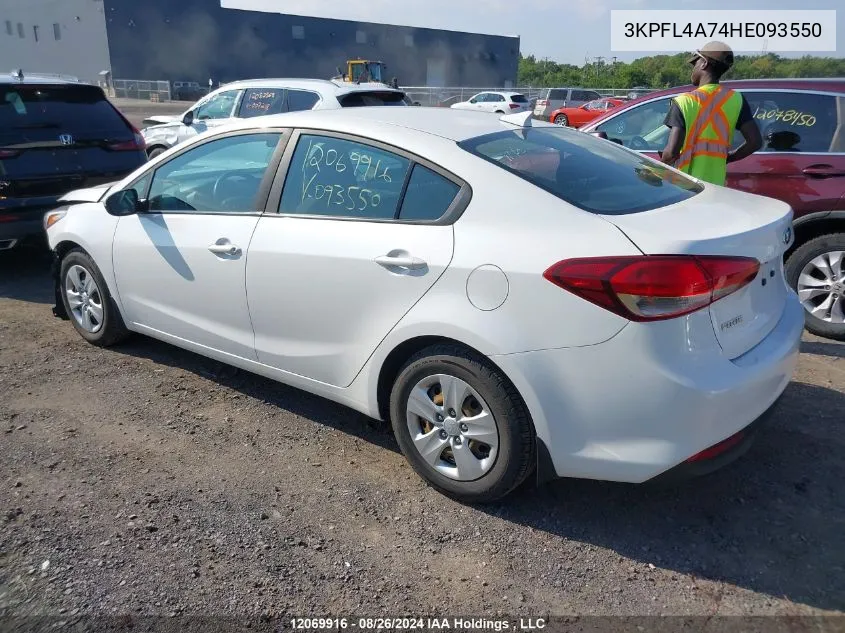 3KPFL4A74HE093550 2017 Kia Forte Lx/S