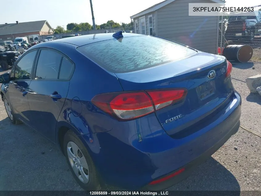 3KPFL4A75HE144263 2017 Kia Forte