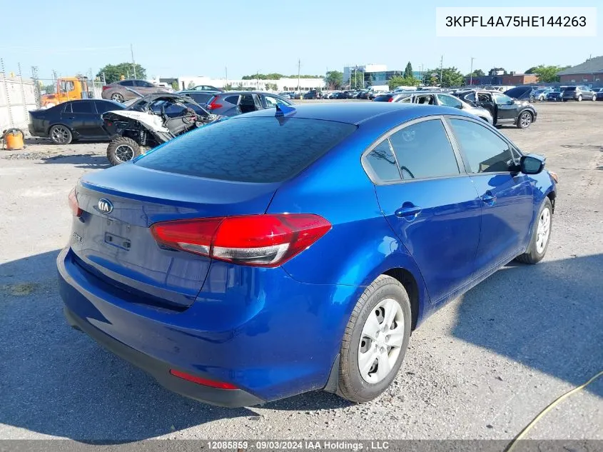 3KPFL4A75HE144263 2017 Kia Forte