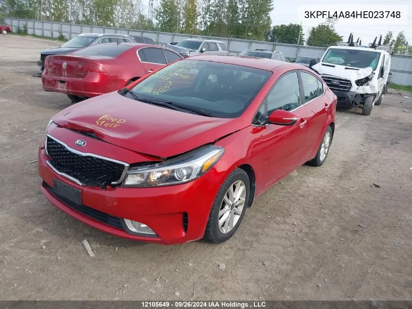 3KPFL4A84HE023748 2017 Kia Forte