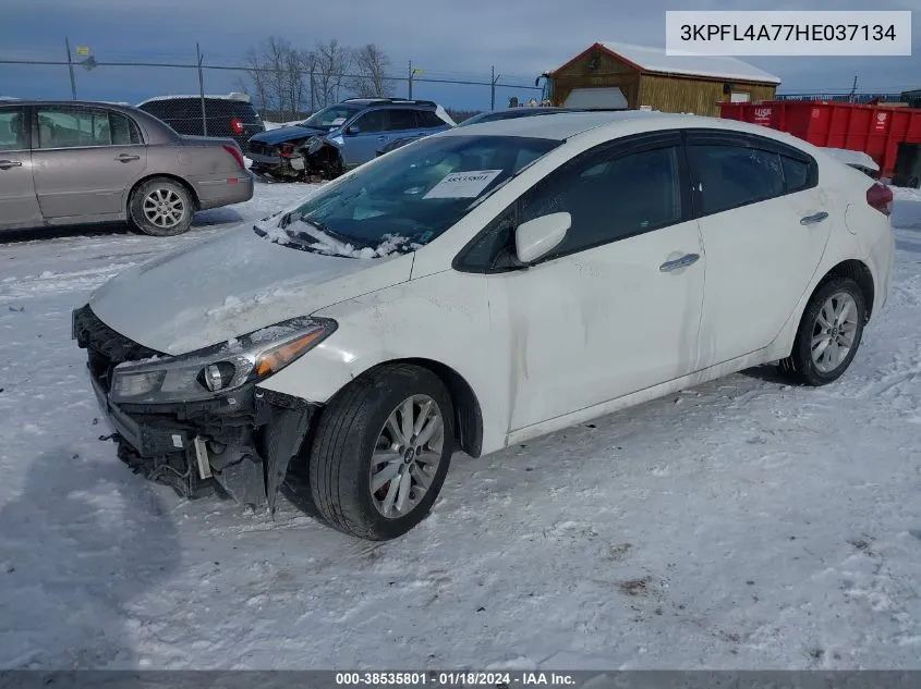 2017 Kia Forte S VIN: 3KPFL4A77HE037134 Lot: 38535801