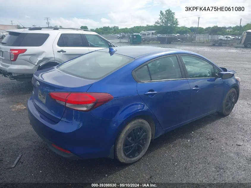 3KPFK4A75HE061080 2017 Kia Forte Lx