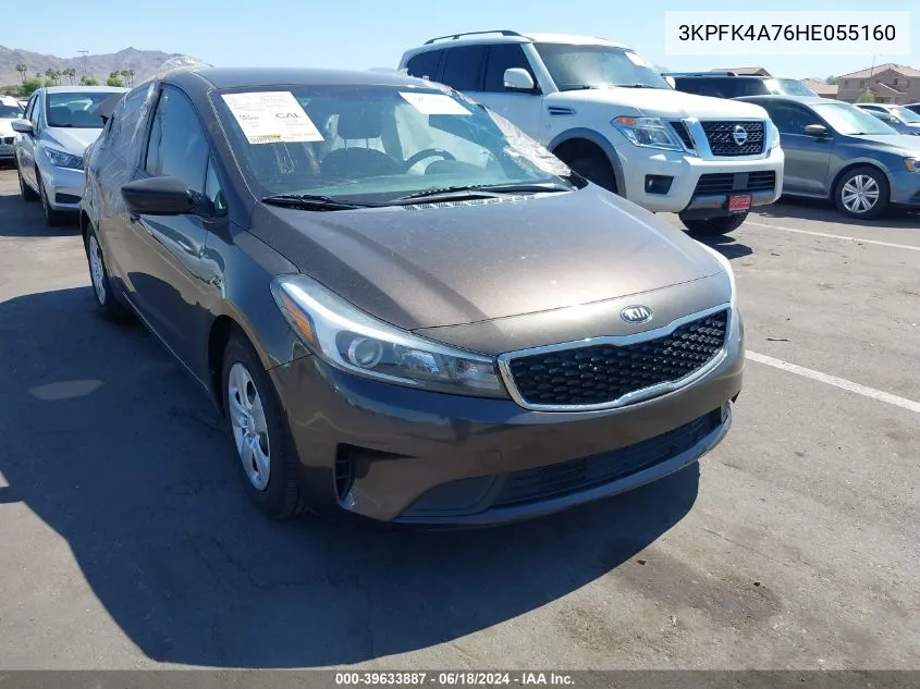 2017 Kia Forte Lx VIN: 3KPFK4A76HE055160 Lot: 39633887