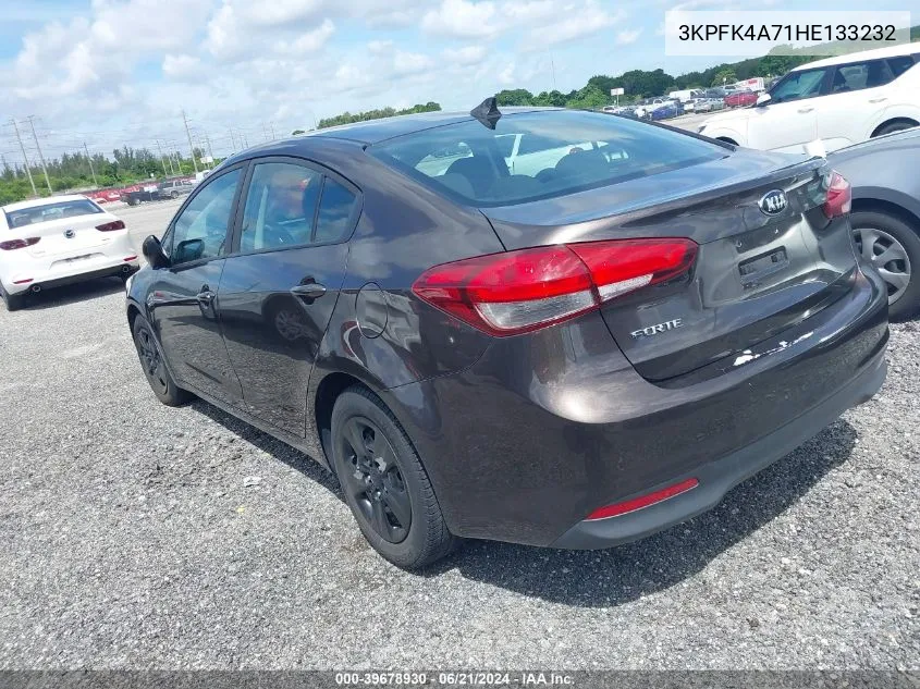 3KPFK4A71HE133232 2017 Kia Forte Lx