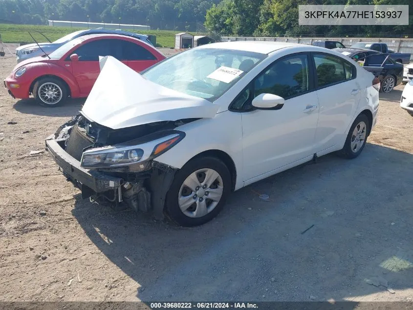 3KPFK4A77HE153937 2017 Kia Forte Lx