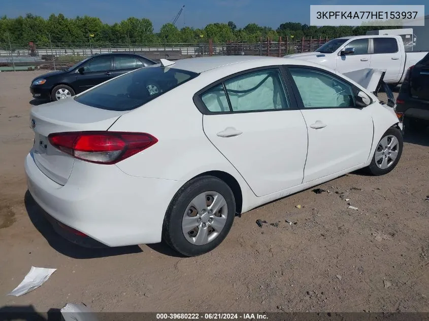 3KPFK4A77HE153937 2017 Kia Forte Lx