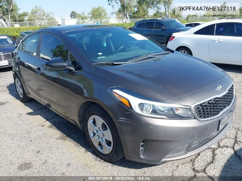 3KPFK4A76HE127118 2017 Kia Forte Lx