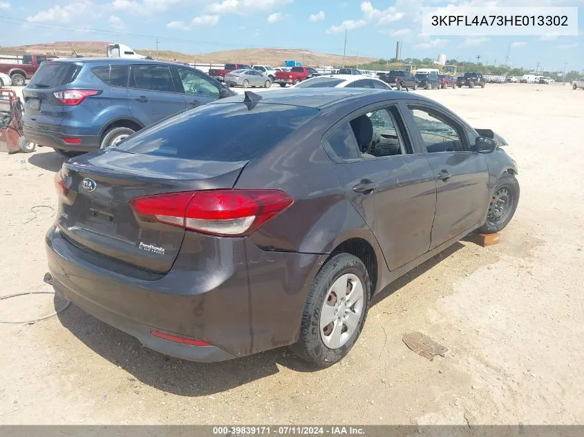 3KPFL4A73HE013302 2017 Kia Forte Lx