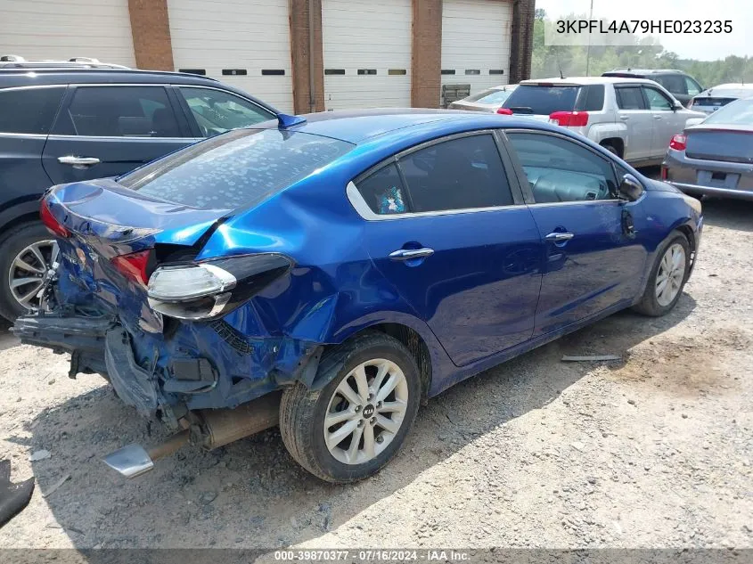 2017 Kia Forte S VIN: 3KPFL4A79HE023235 Lot: 39870377