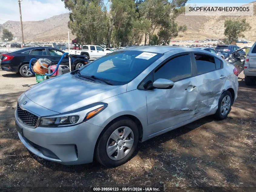 2017 Kia Forte Lx VIN: 3KPFK4A74HE079005 Lot: 39956123