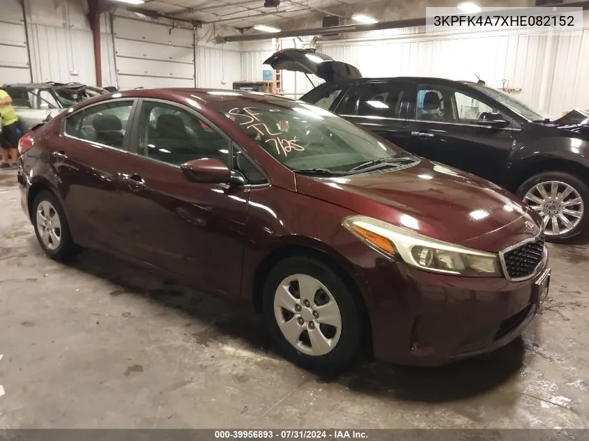 3KPFK4A7XHE082152 2017 Kia Forte Lx