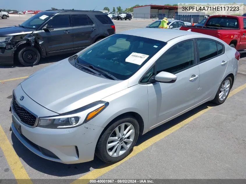 3KPFL4A71HE117223 2017 Kia Forte Lx