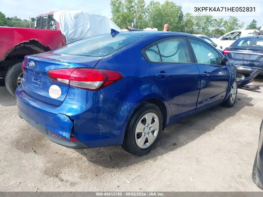 3KPFK4A71HE052831 2017 Kia Forte Lx