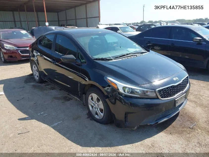 3KPFL4A77HE135855 2017 Kia Forte Lx