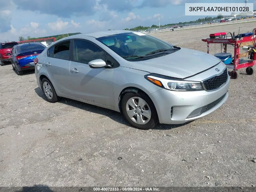 3KPFL4A70HE101028 2017 Kia Forte Lx