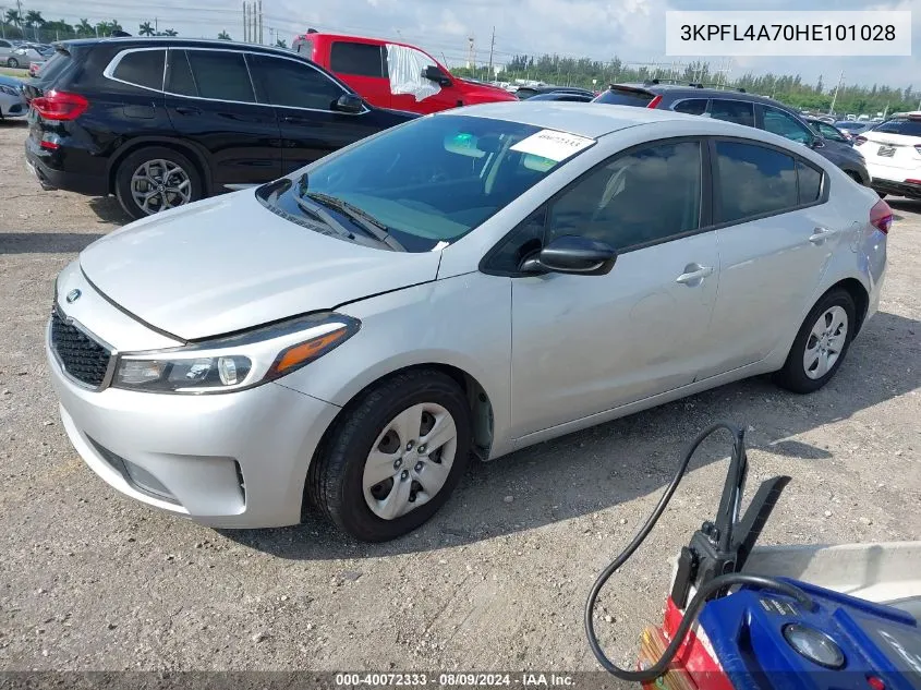 3KPFL4A70HE101028 2017 Kia Forte Lx