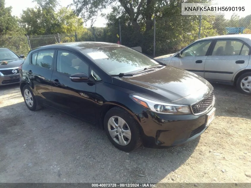 KNAFK5A81H5690195 2017 Kia Forte Lx