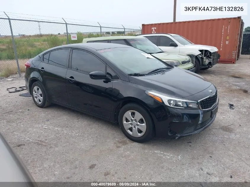 2017 Kia Forte Lx VIN: 3KPFK4A73HE132826 Lot: 40079689