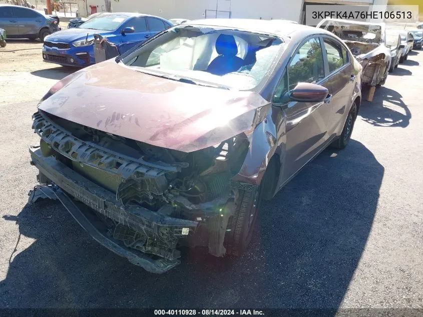 3KPFK4A76HE106513 2017 Kia Forte Lx