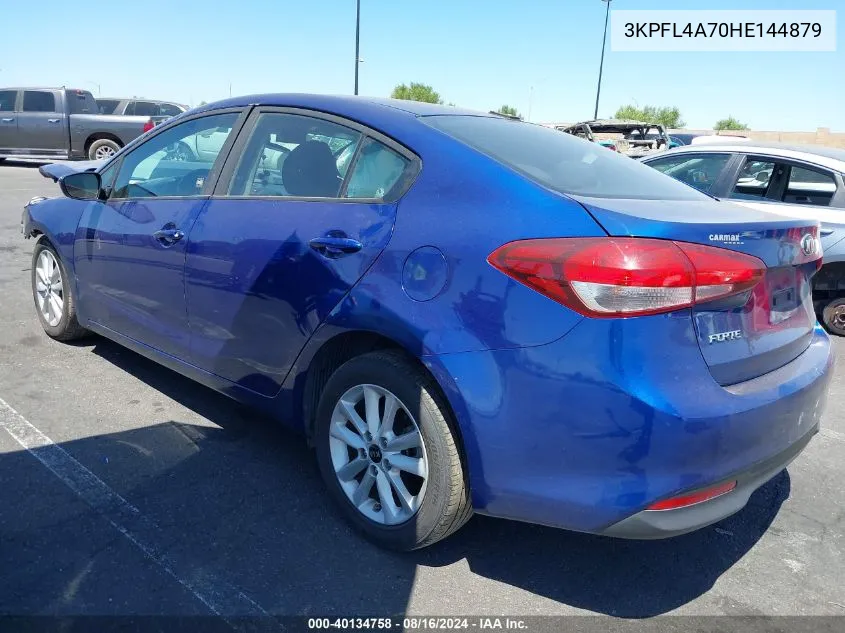 2017 Kia Forte Lx VIN: 3KPFL4A70HE144879 Lot: 40134758