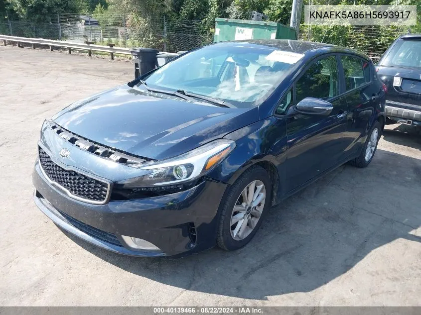 KNAFK5A86H5693917 2017 Kia Forte Lx