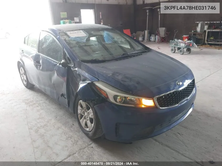 3KPFL4A78HE031746 2017 Kia Forte Lx