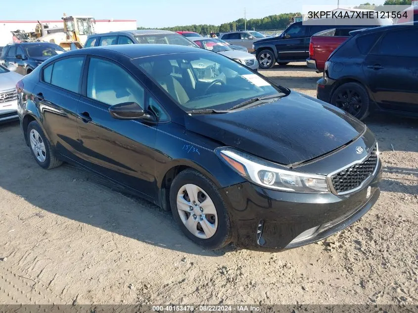 2017 Kia Forte Lx VIN: 3KPFK4A7XHE121564 Lot: 40153478