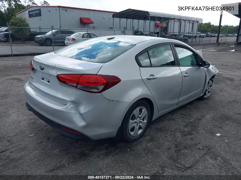 3KPFK4A75HE034901 2017 Kia Forte Lx