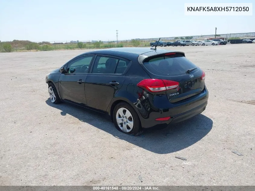 2017 Kia Forte Lx VIN: KNAFK5A8XH5712050 Lot: 40161548